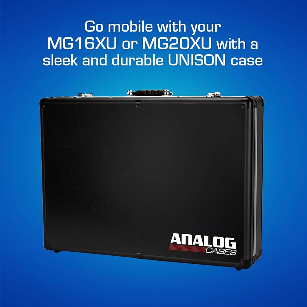 Amazon.com: ANALOG CASES UNISON Case for Yamaha MG16XU